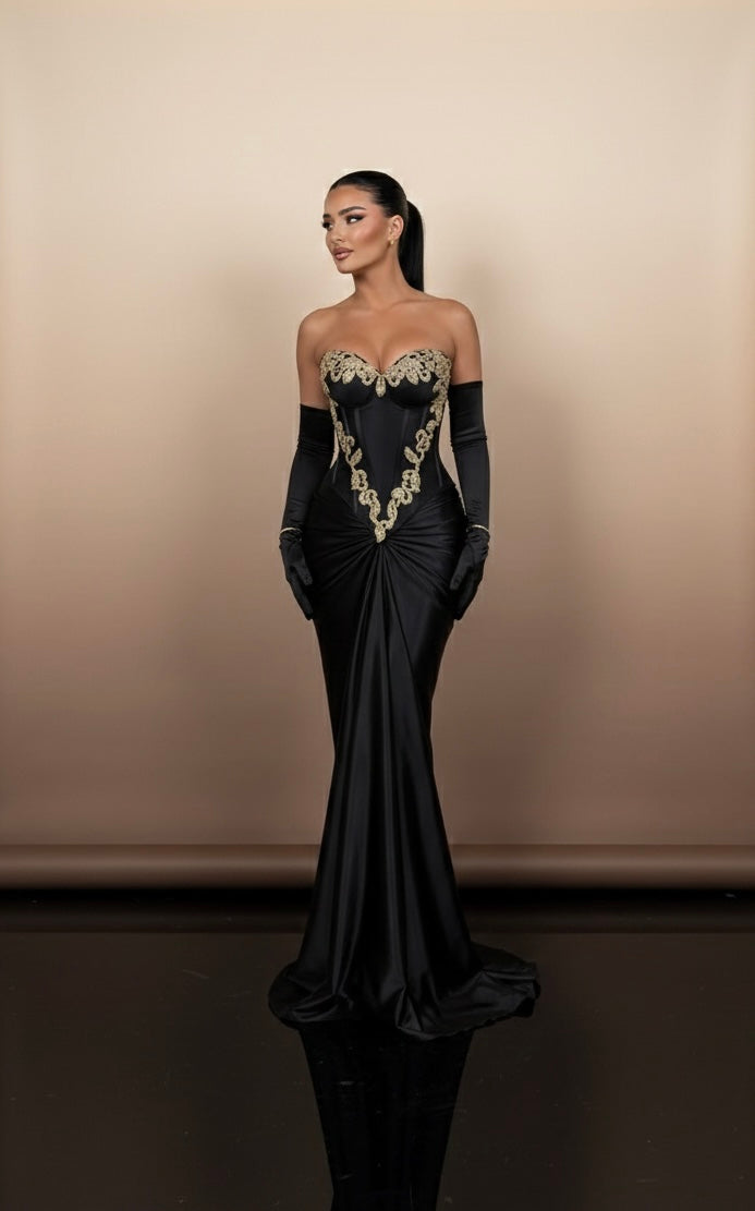 Evening Queen - Black & Gold